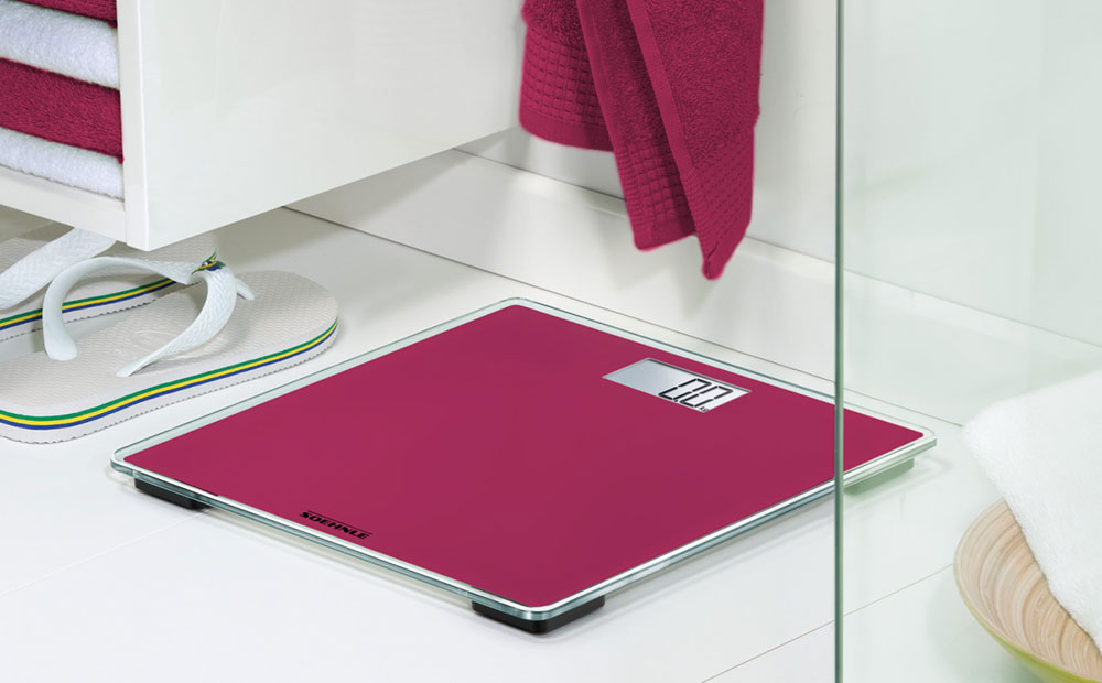 Stylish colour designs provide fashionable accents for scales